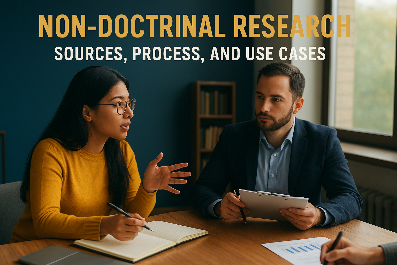 Non-doctrinal research: sources, process, and use cases