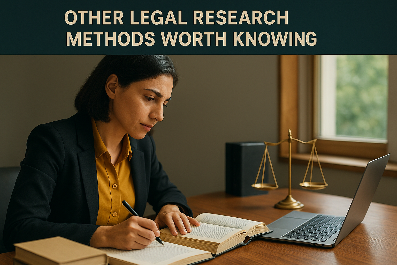 Other legal research methods worth knowing