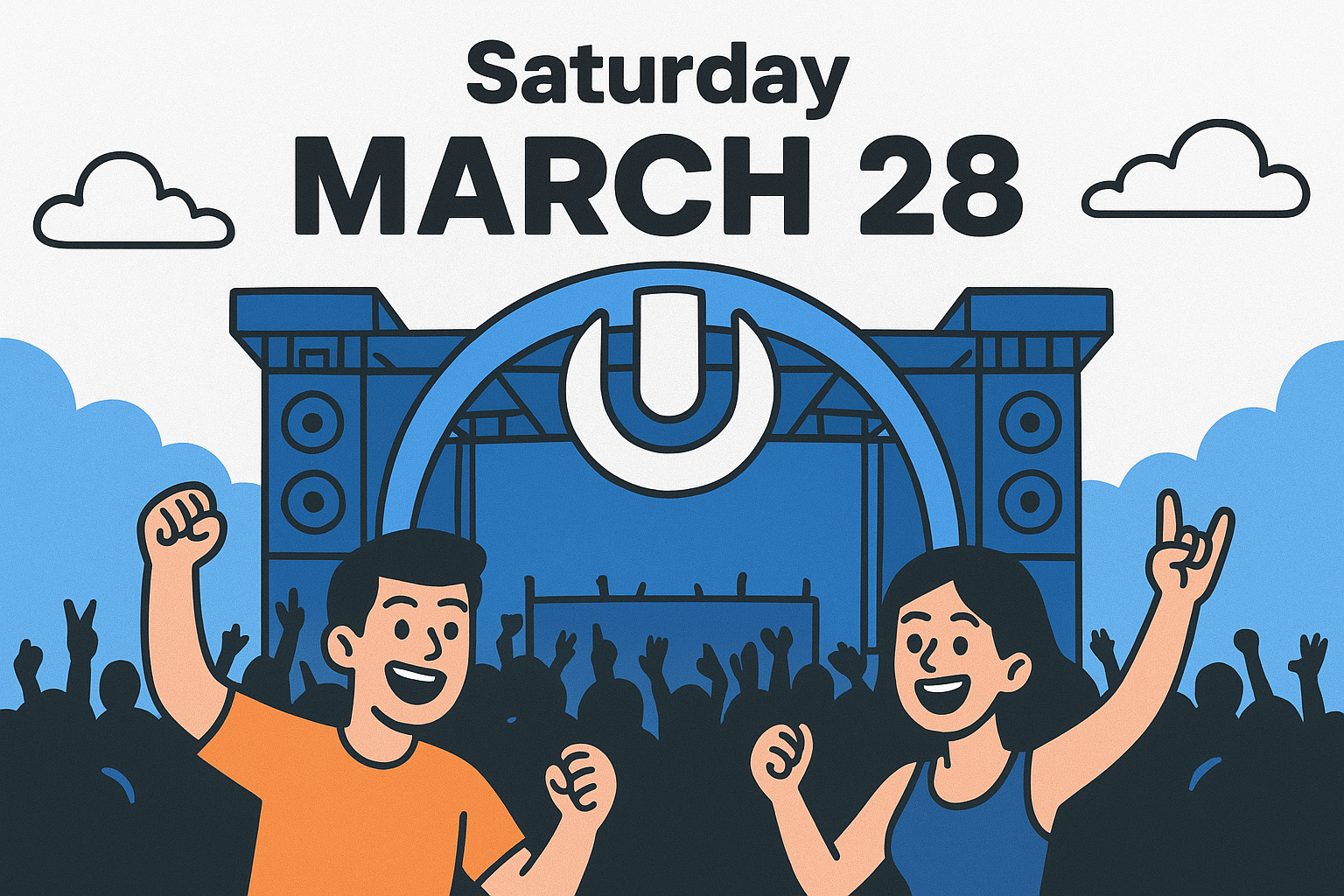 Saturday March 28 lineup