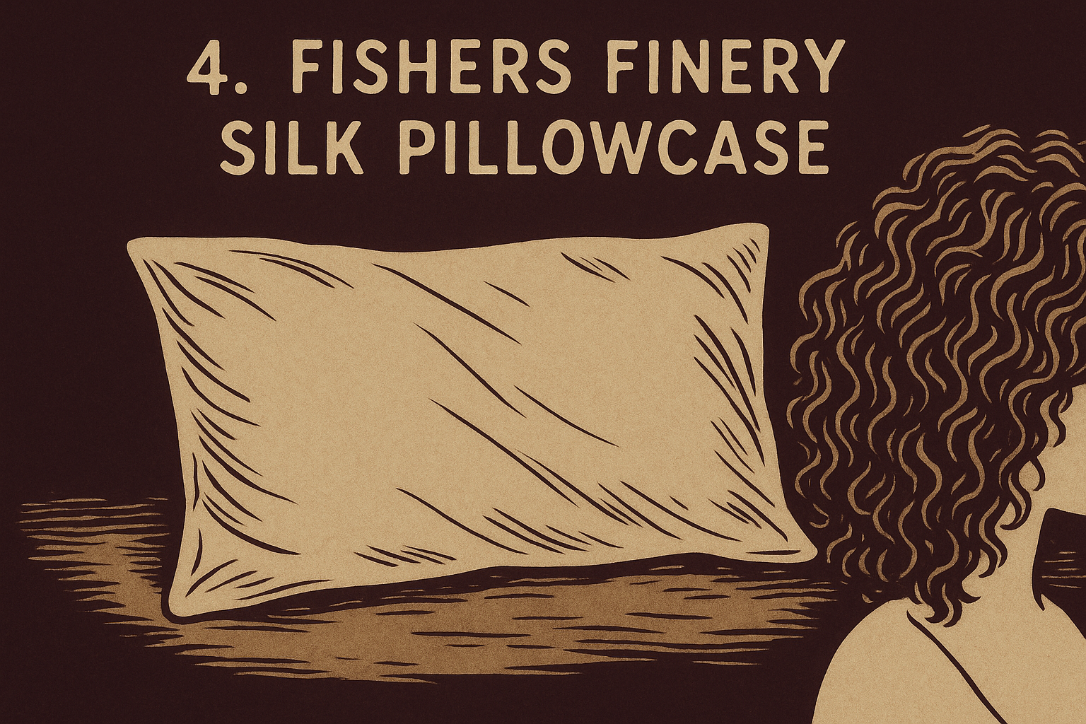 4. Fishers Finery silk pillowcase