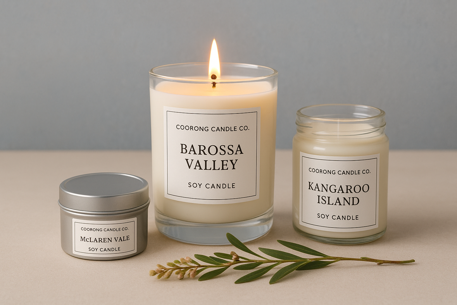 1. Coorong Candle Co: soy candles inspired by South Australia