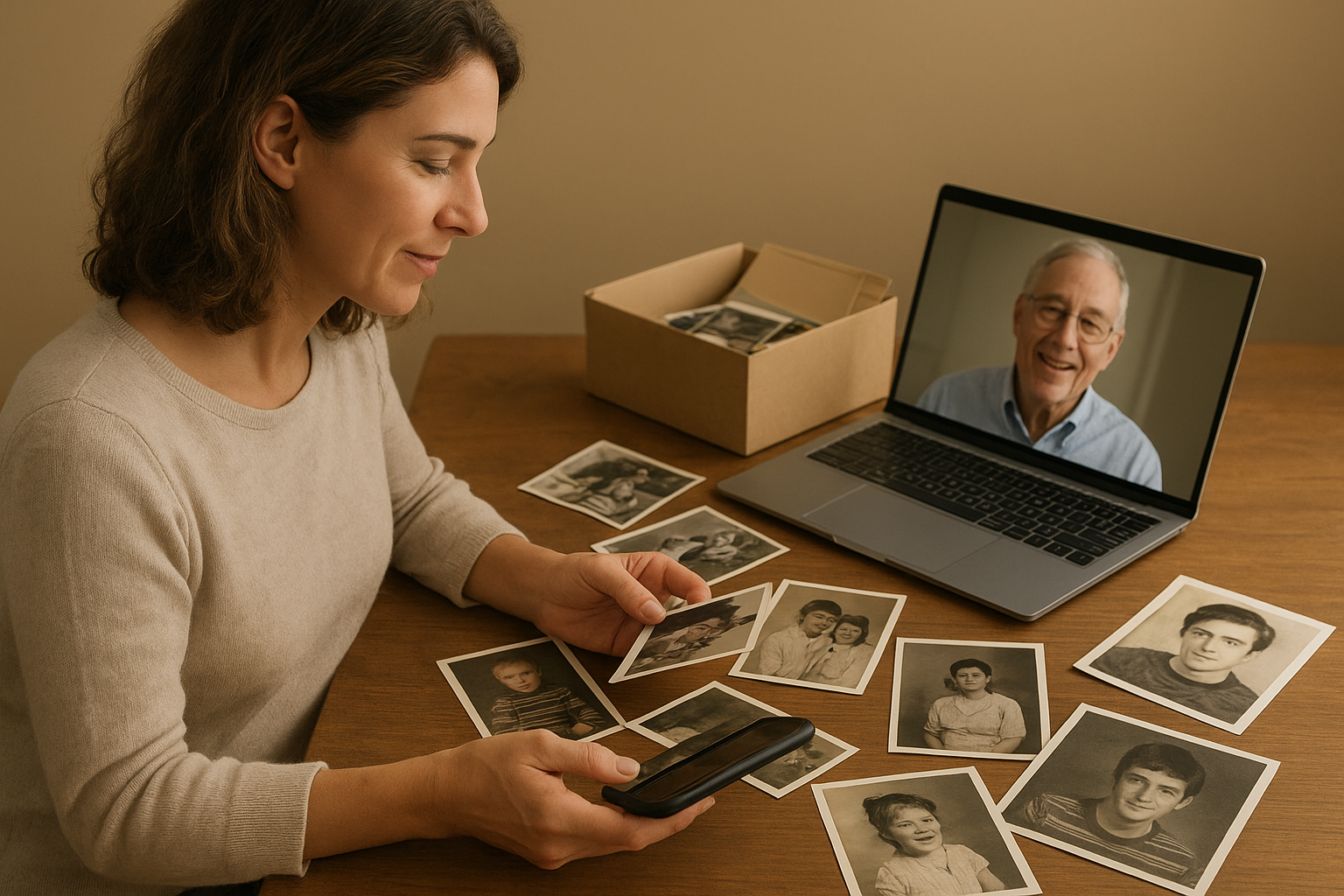 Step 1. Gather photos, videos, and memories