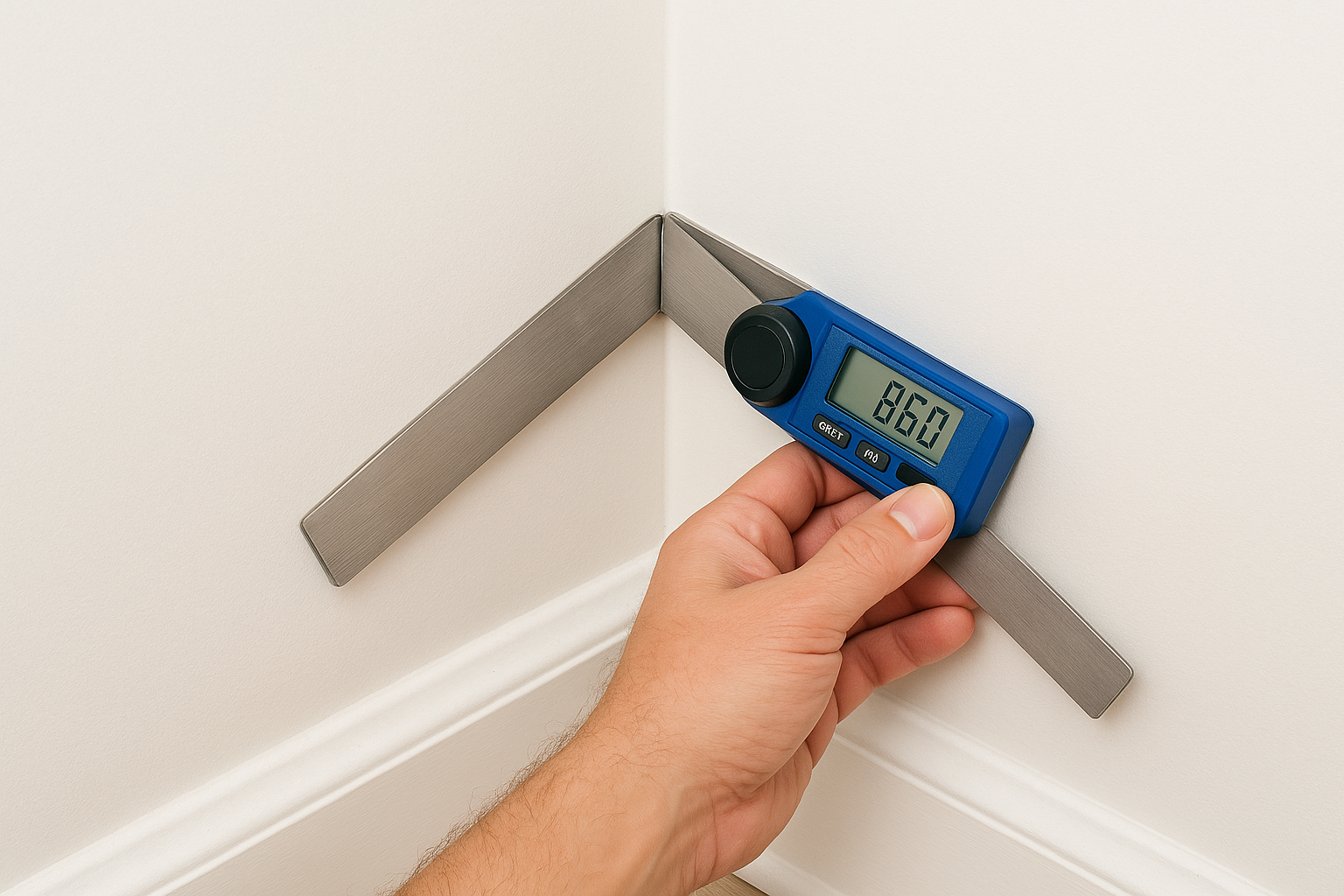 Step 3. Measure the corner angles