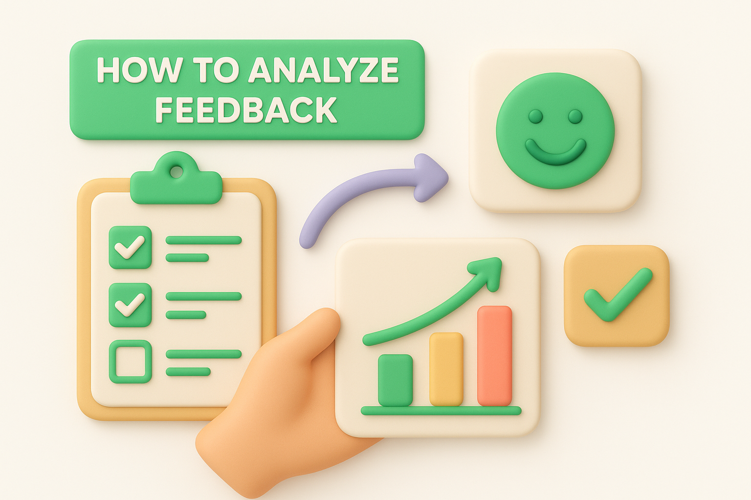 How to analyze feedback and turn it into action