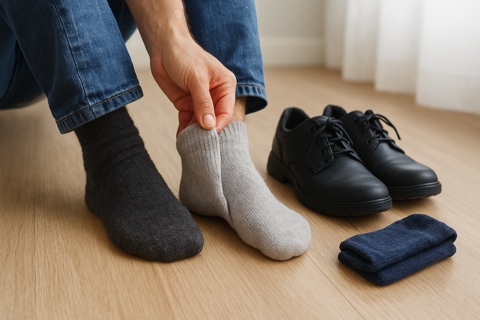 Step 5. Keep your feet warm and dry