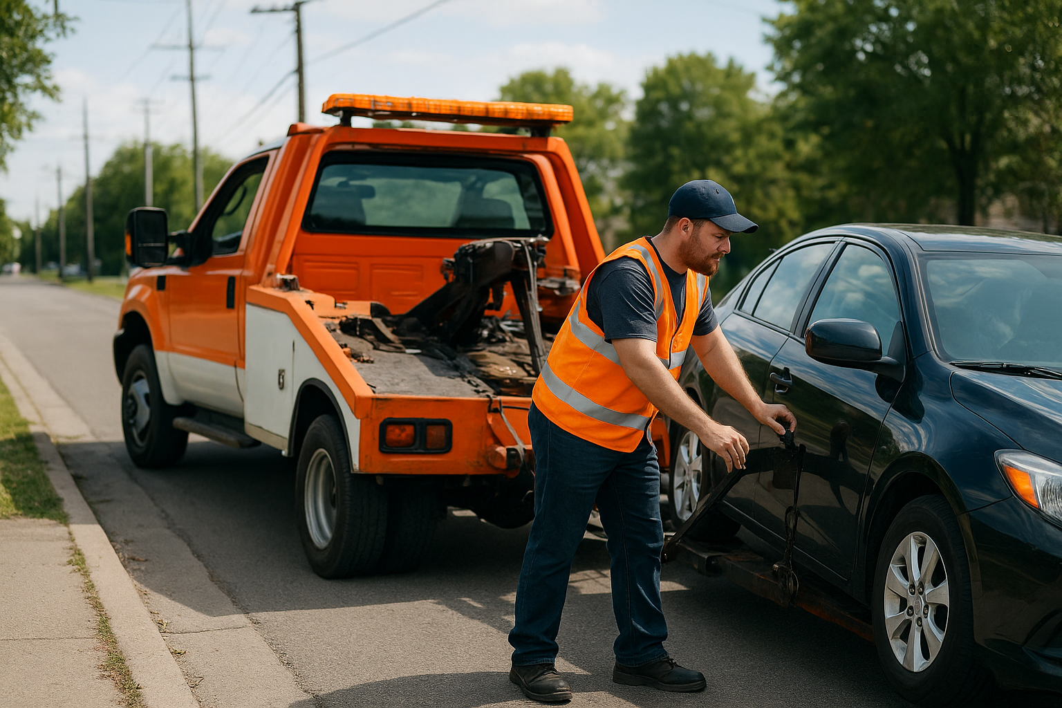 5. Independent local tow truck operators