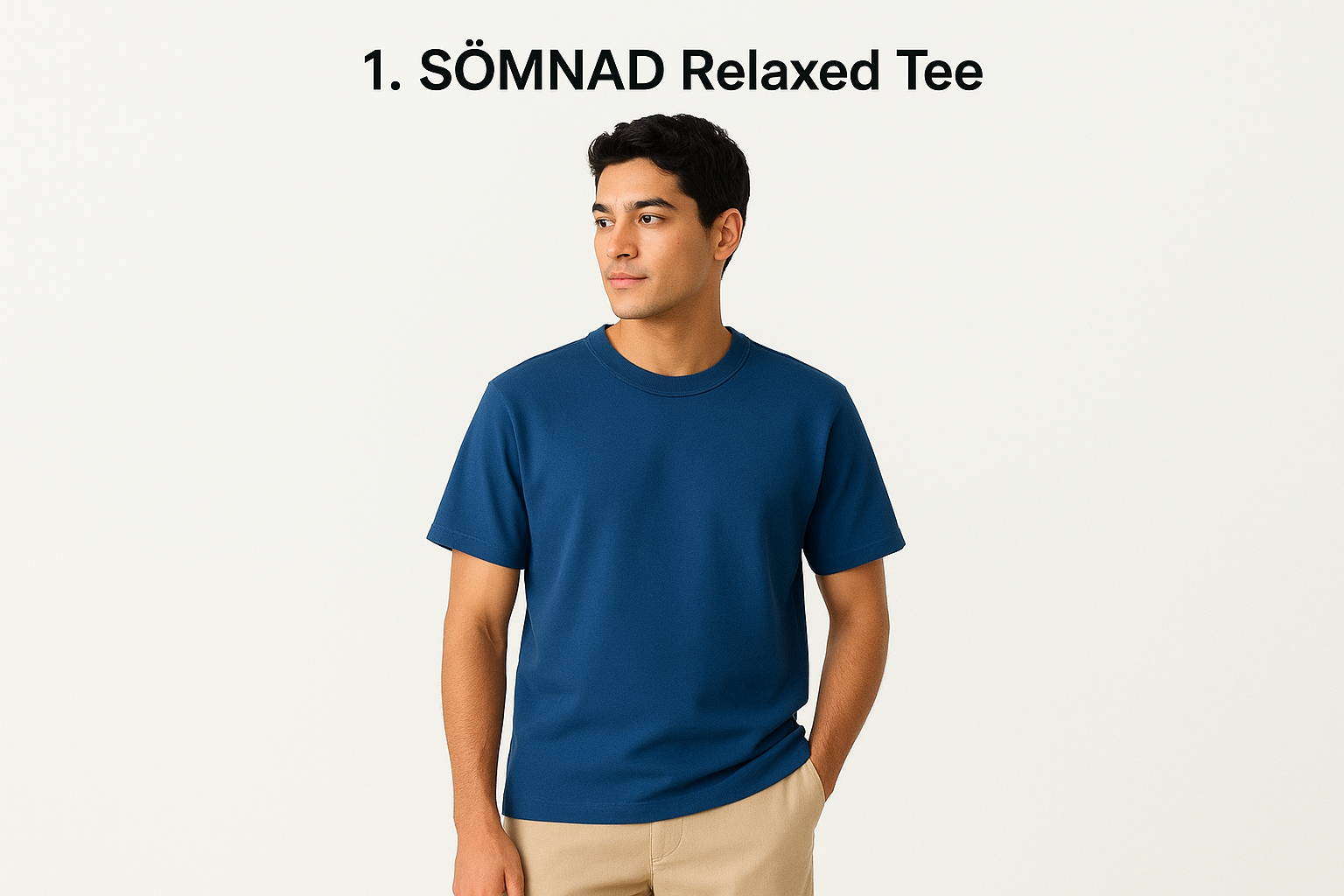 1. SÖMNAD Relaxed Tee