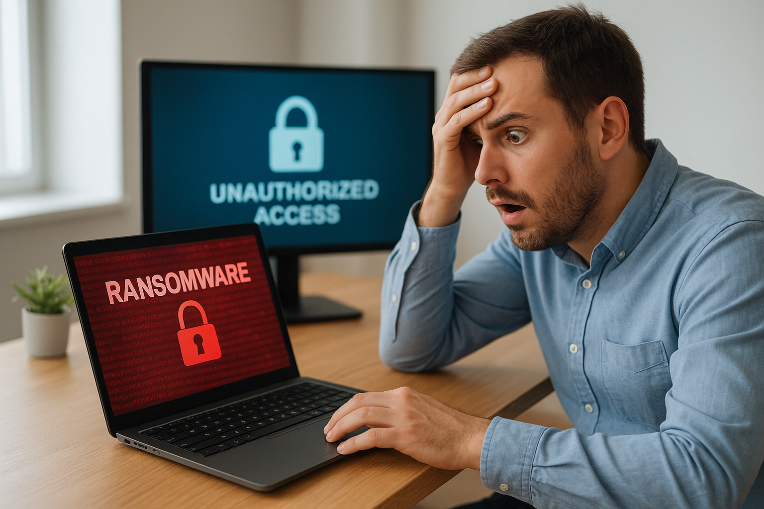 Cyberattacks and unauthorised access