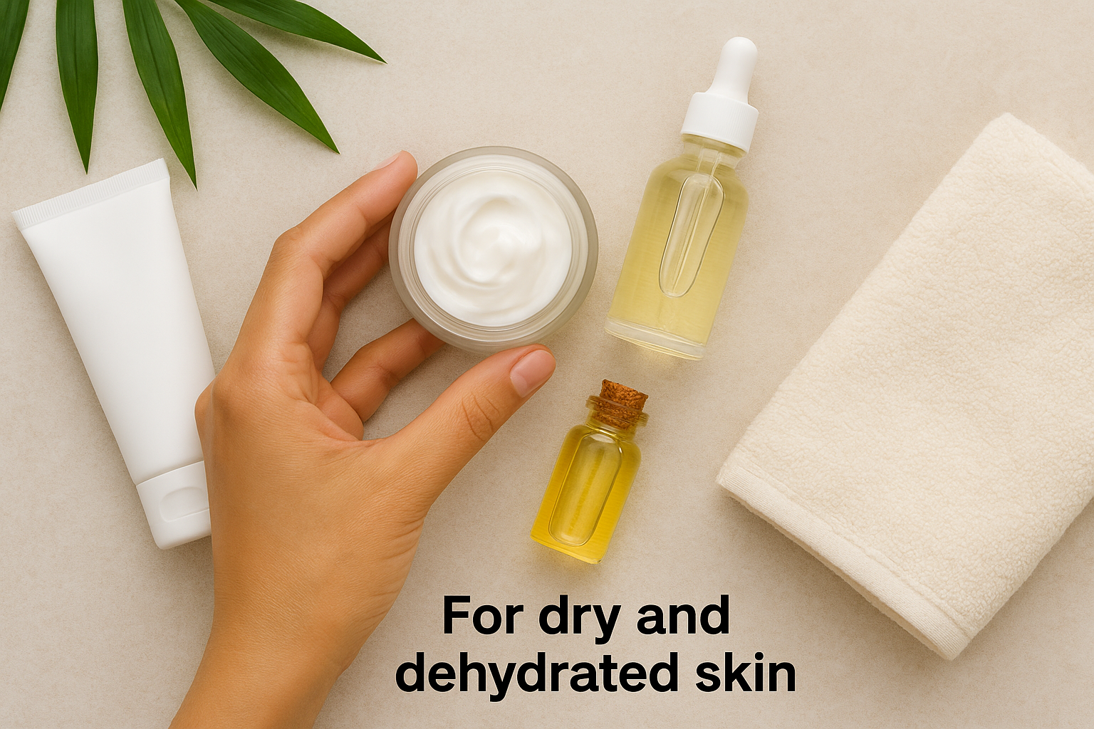 For dry and dehydrated skin