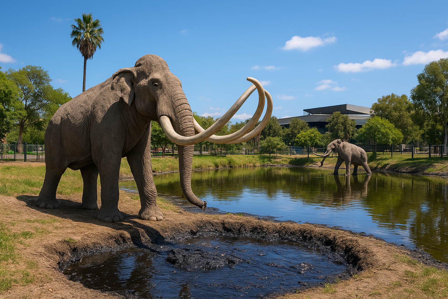 16. Visit the La Brea Tar Pits