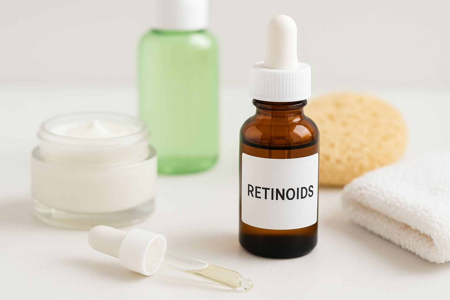 Retinoids for anti-aging and cell turnover