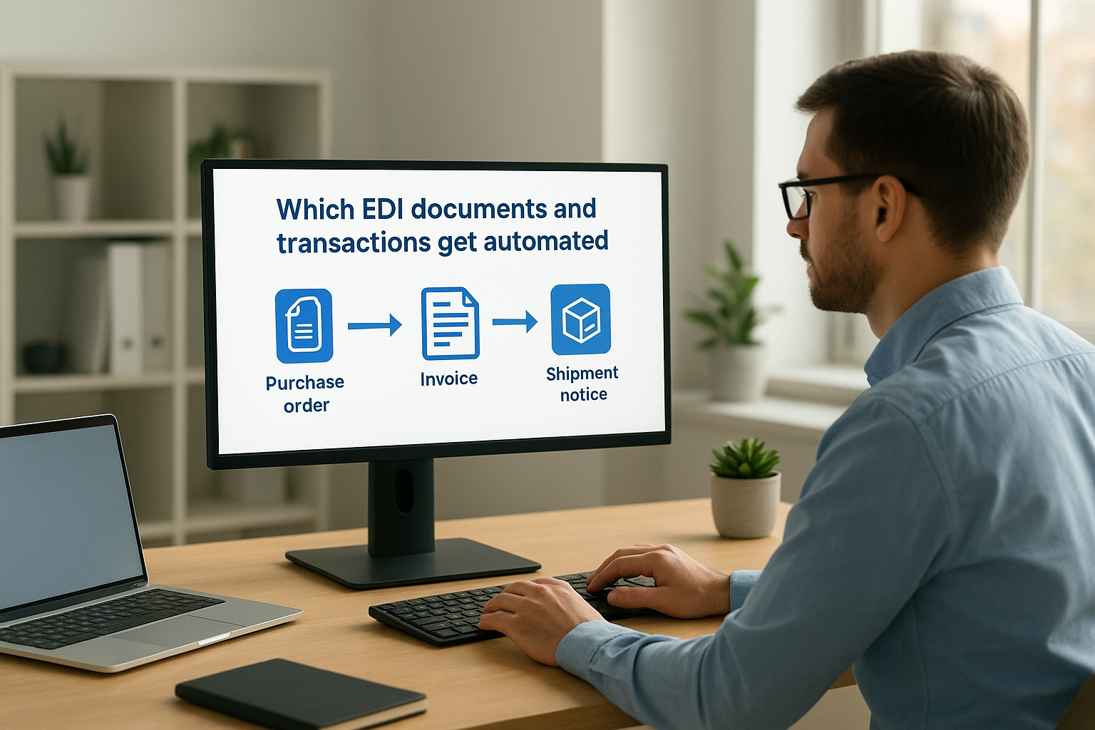 Which EDI documents and transactions get automated