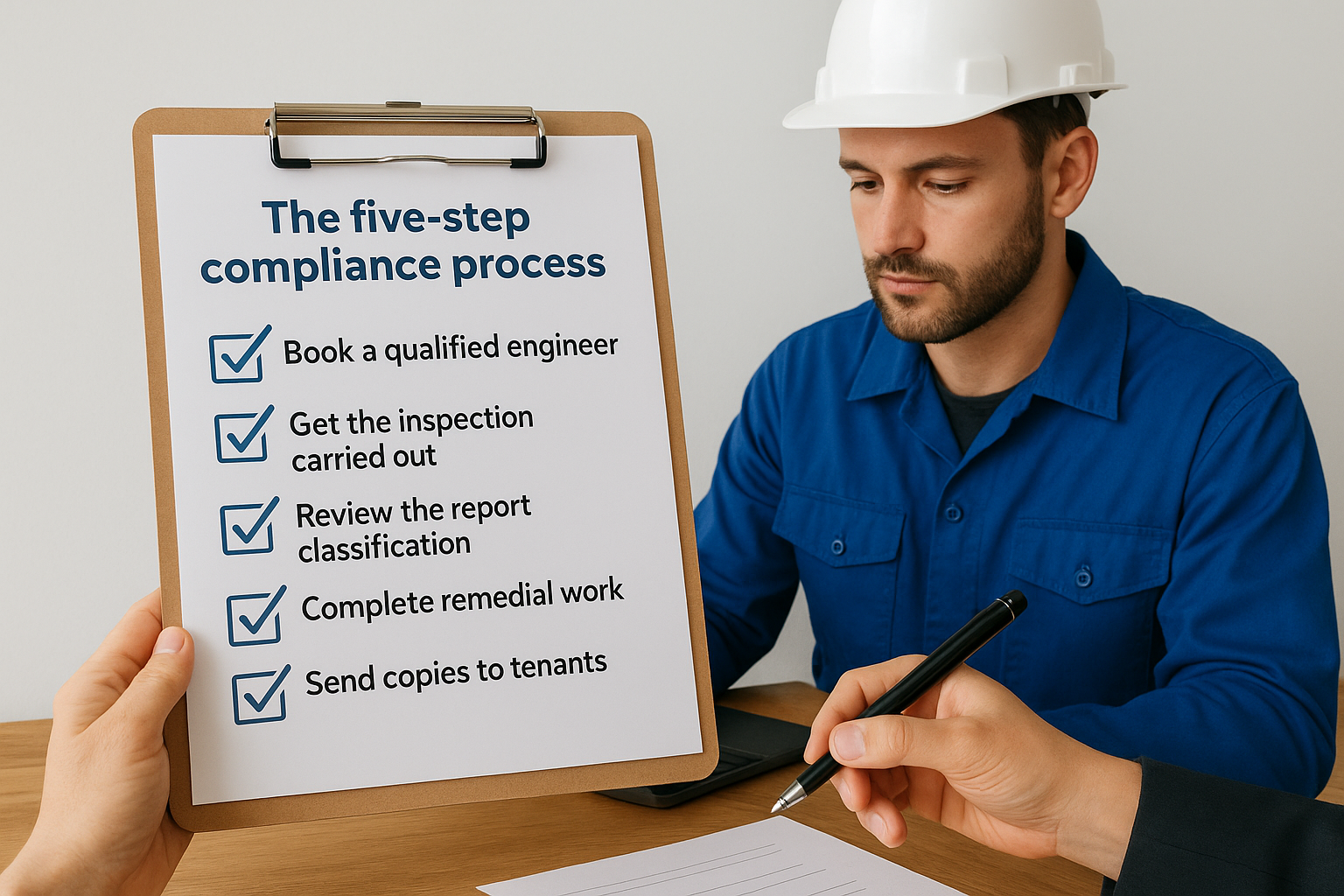 The five-step compliance process