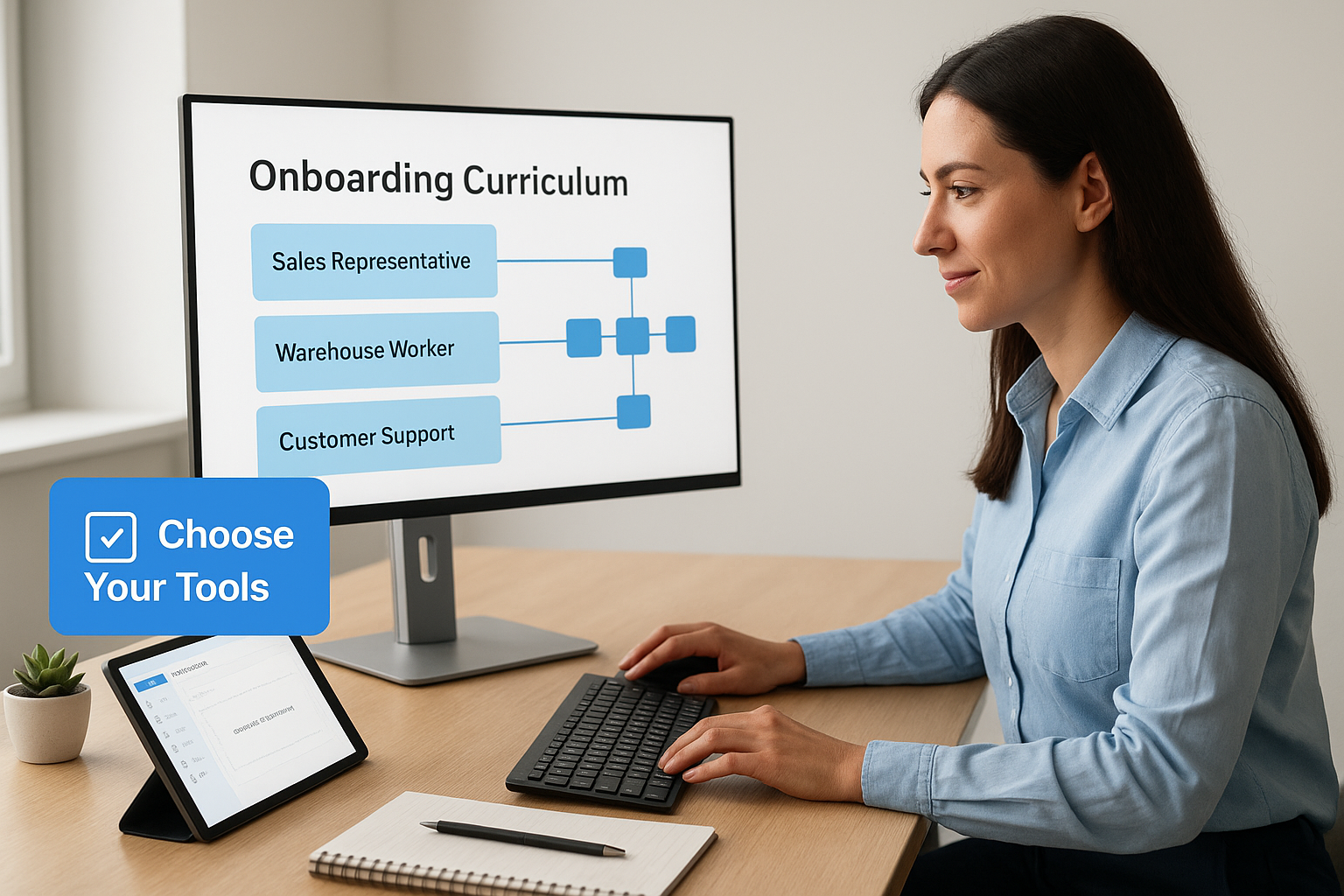 Step 2. Build the curriculum and choose your tools