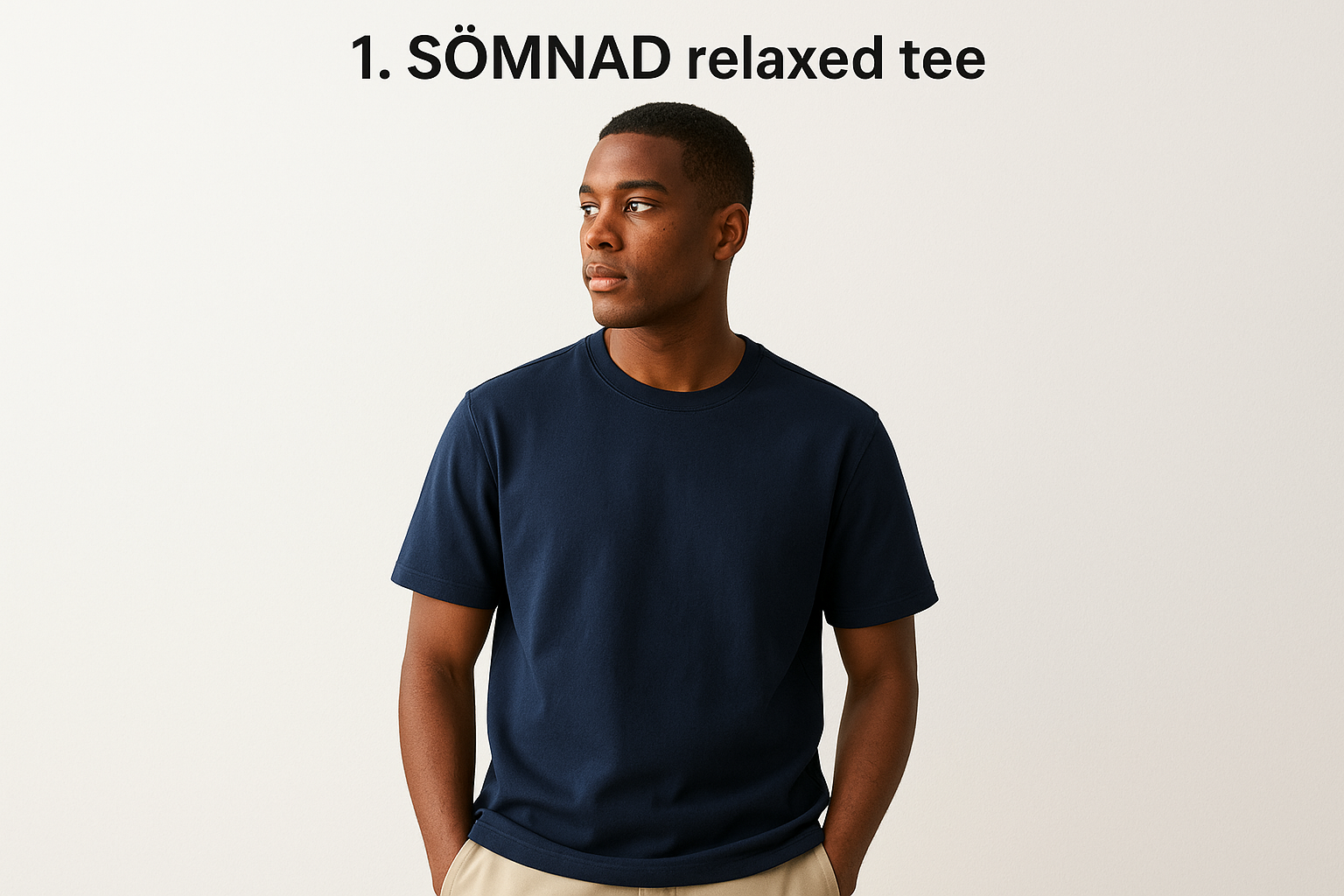 1. SÖMNAD relaxed tee