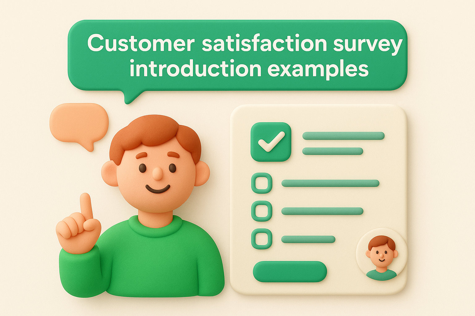 Customer satisfaction survey introduction examples