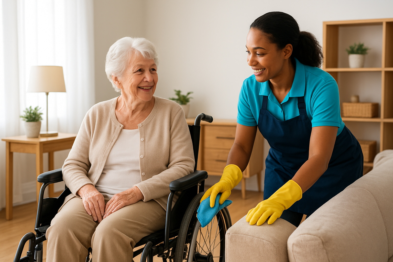 7. Senior-focused and specialty cleaning services