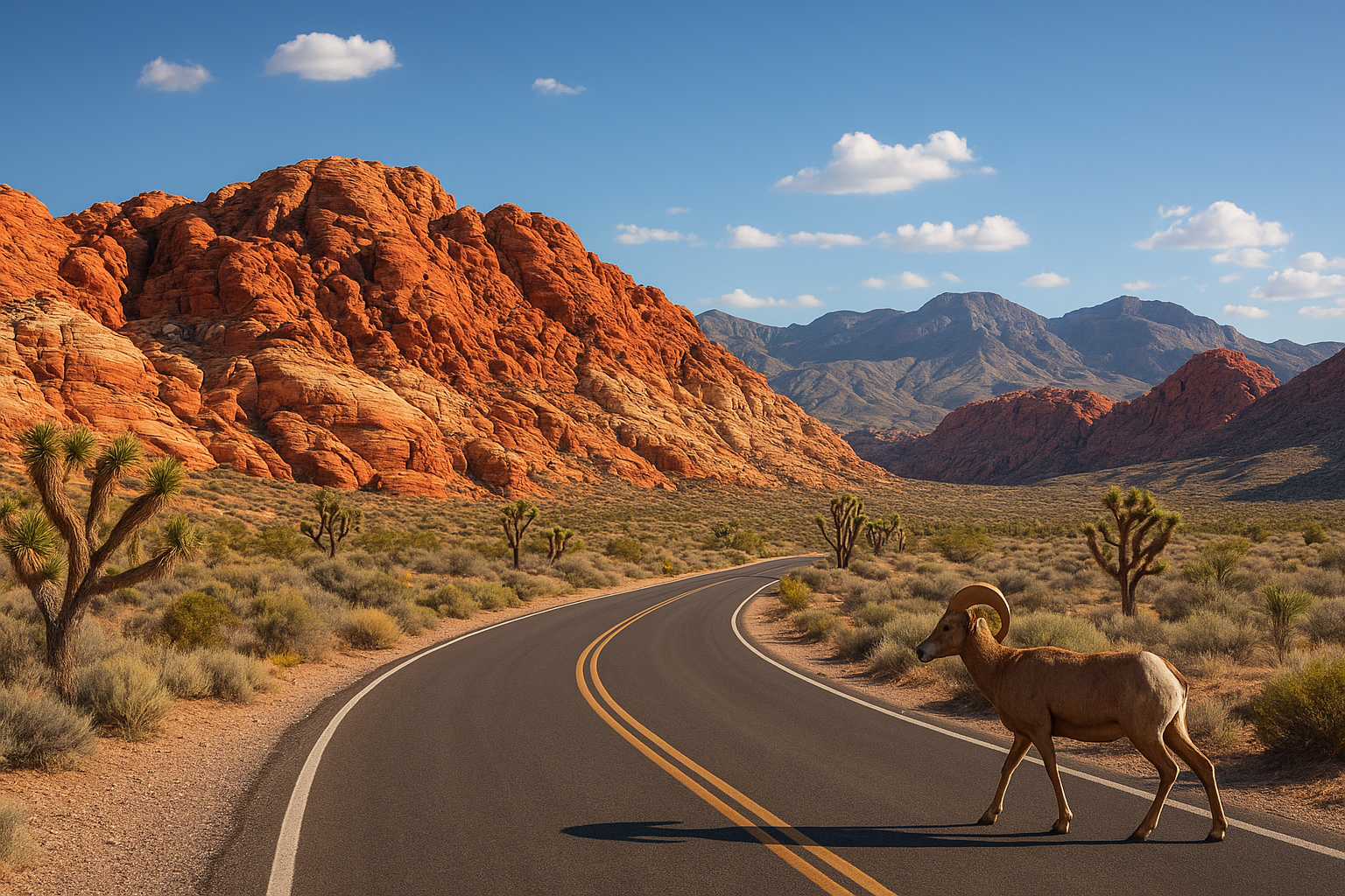 A landscape unlike anything on the Strip