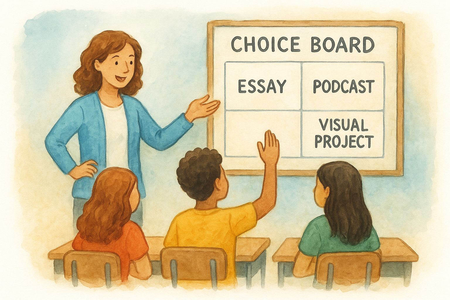 2. Give students voice and choice