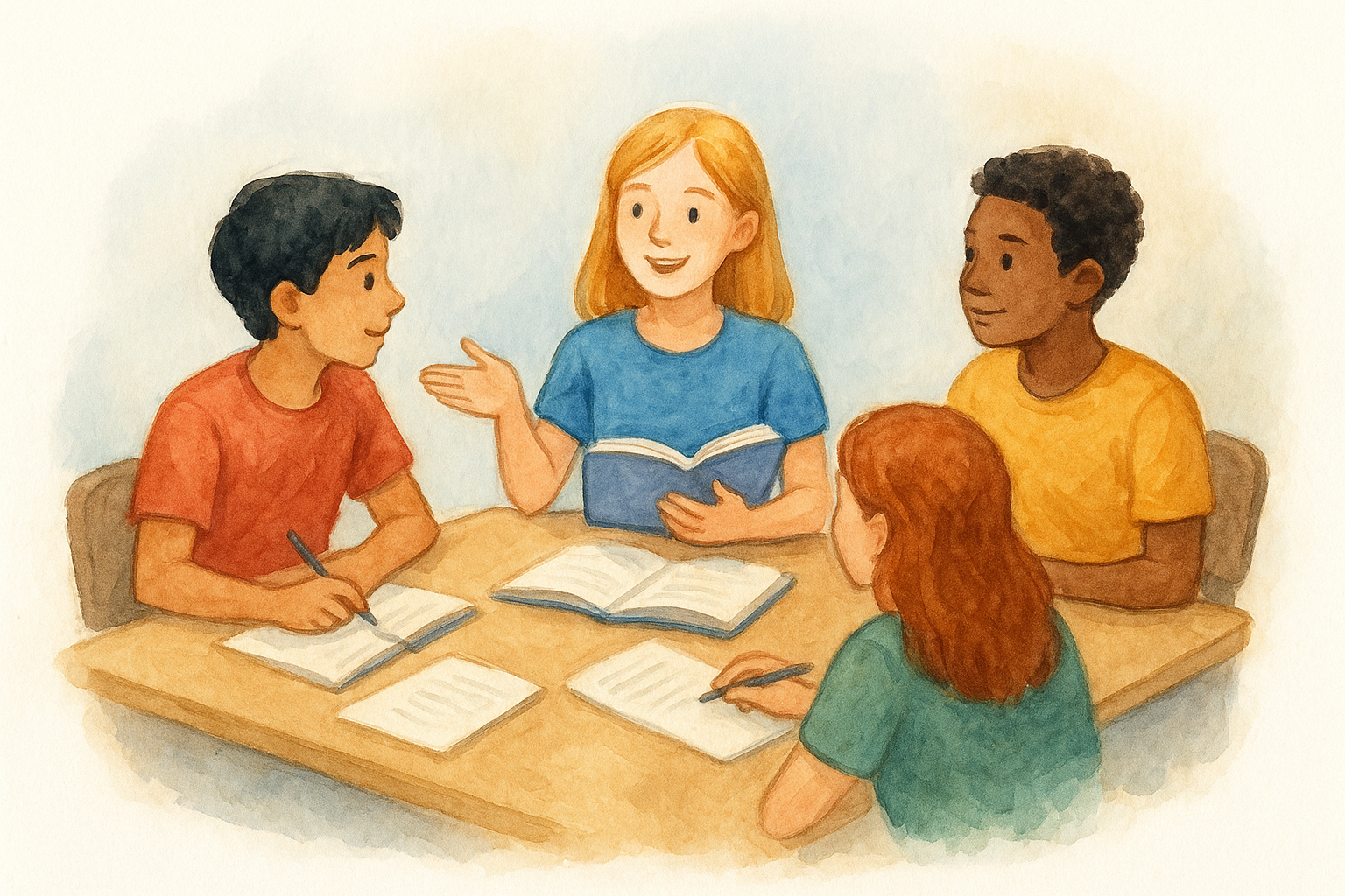 3. Foster collaboration through group work and peer teaching