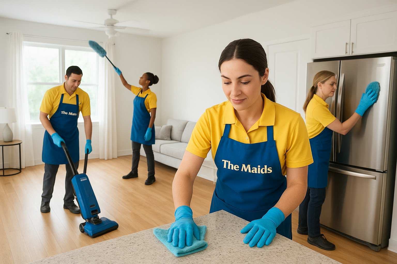 5. The Maids: team-based deep cleans for larger units