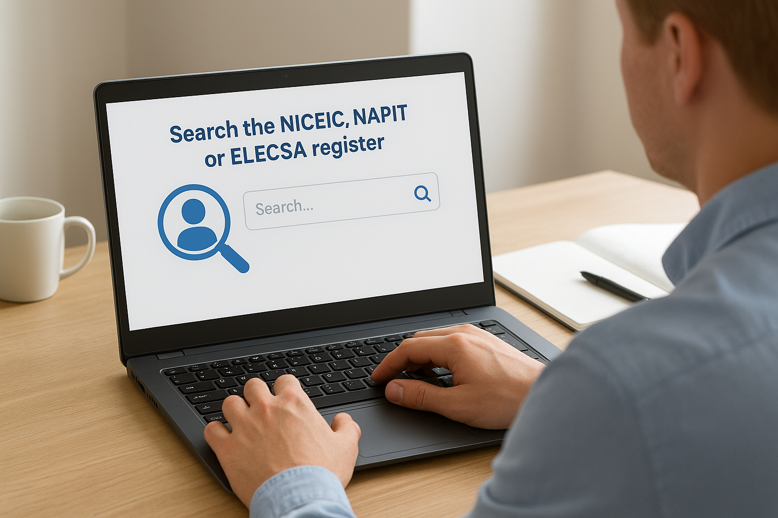 Step 3. Search the NICEIC, NAPIT or ELECSA register