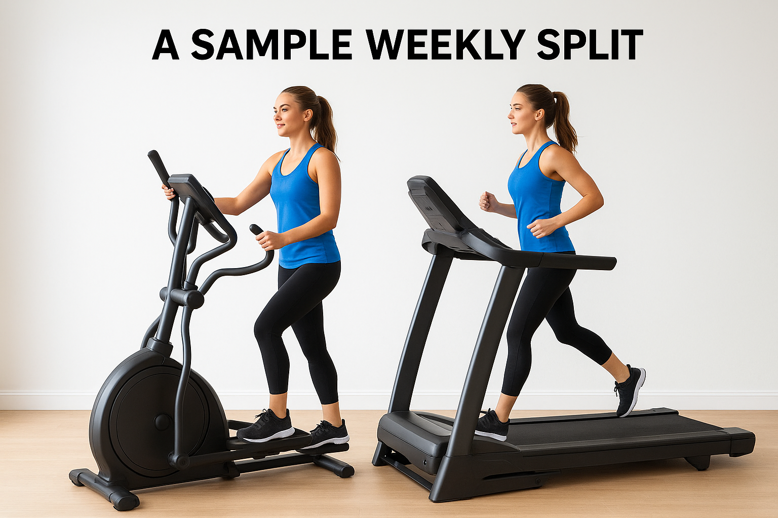 A sample weekly split