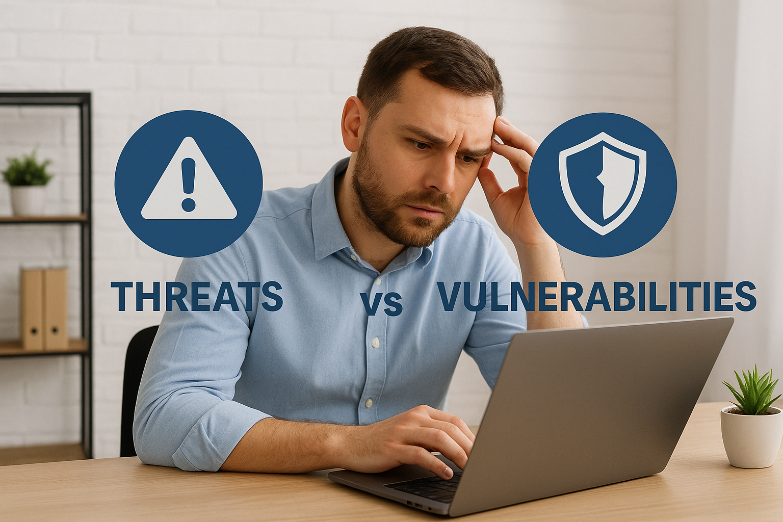 Threats vs vulnerabilities: understanding the distinction