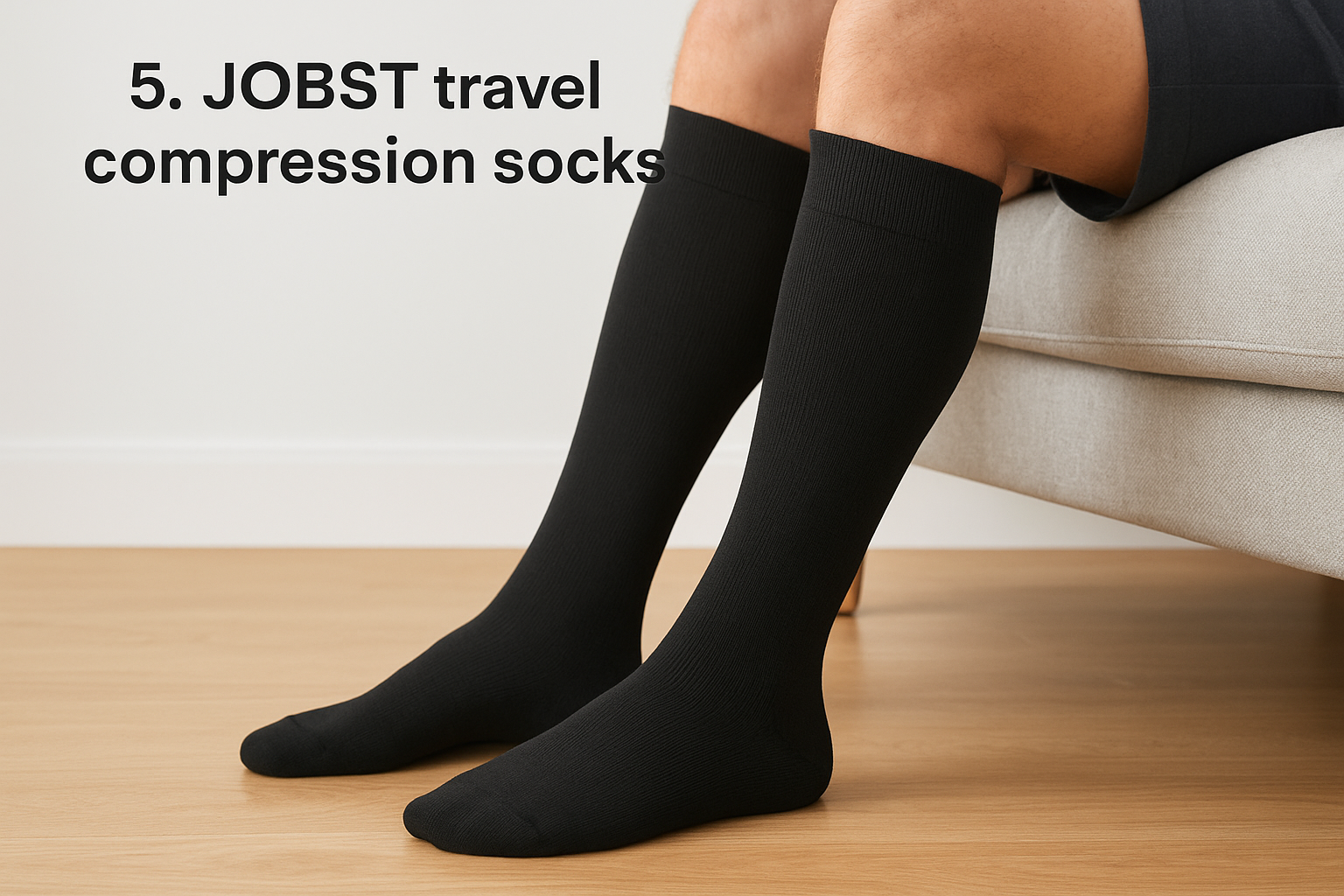 5. JOBST travel compression socks