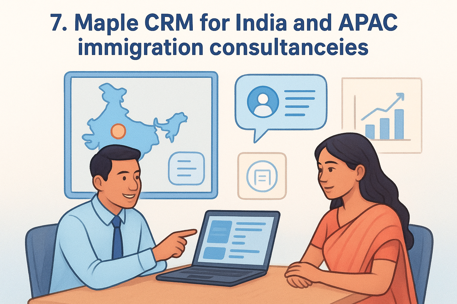 7. Maple CRM for India and APAC immigration consultancies