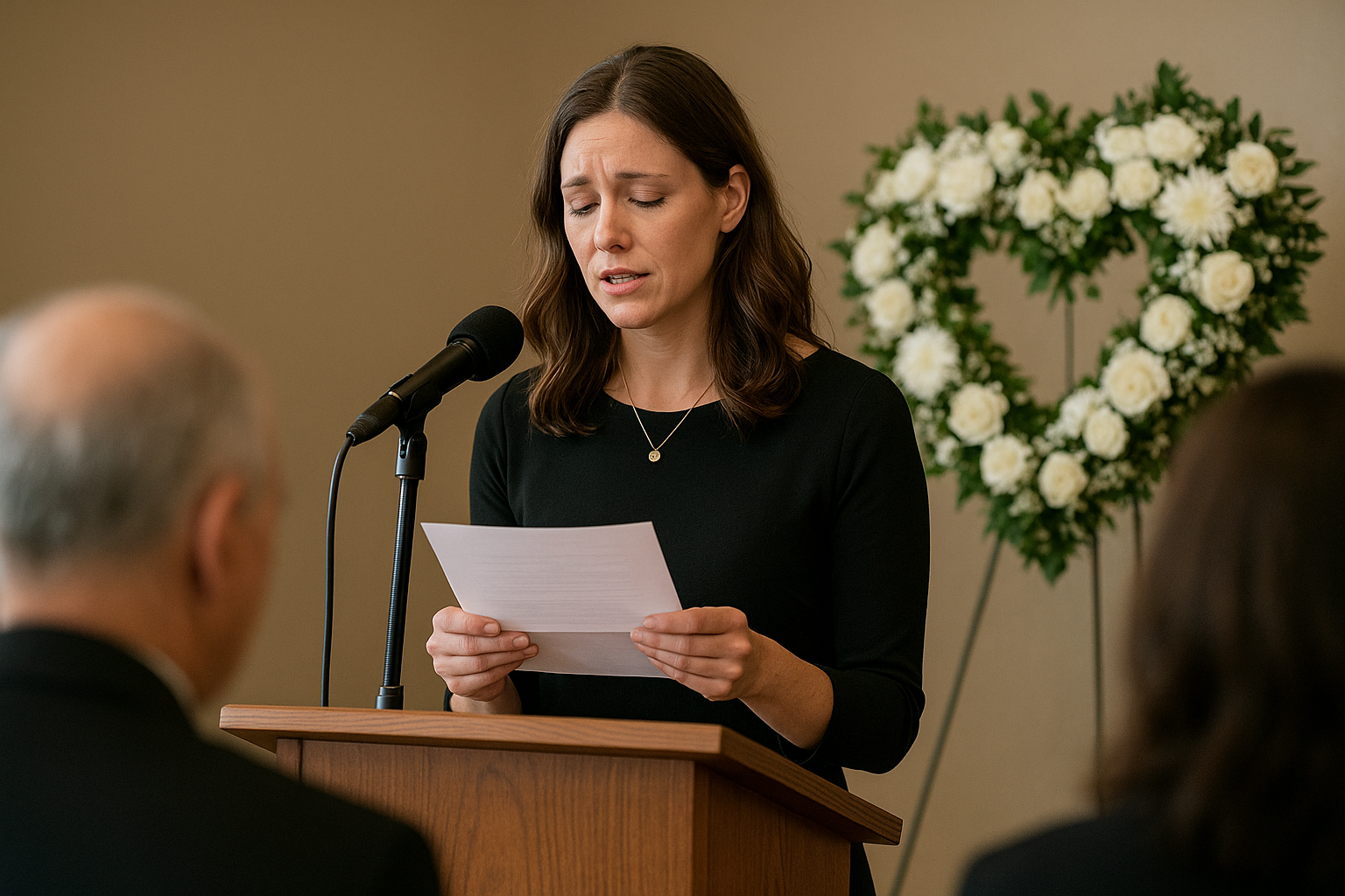 5. A heartfelt eulogy for a childhood friend