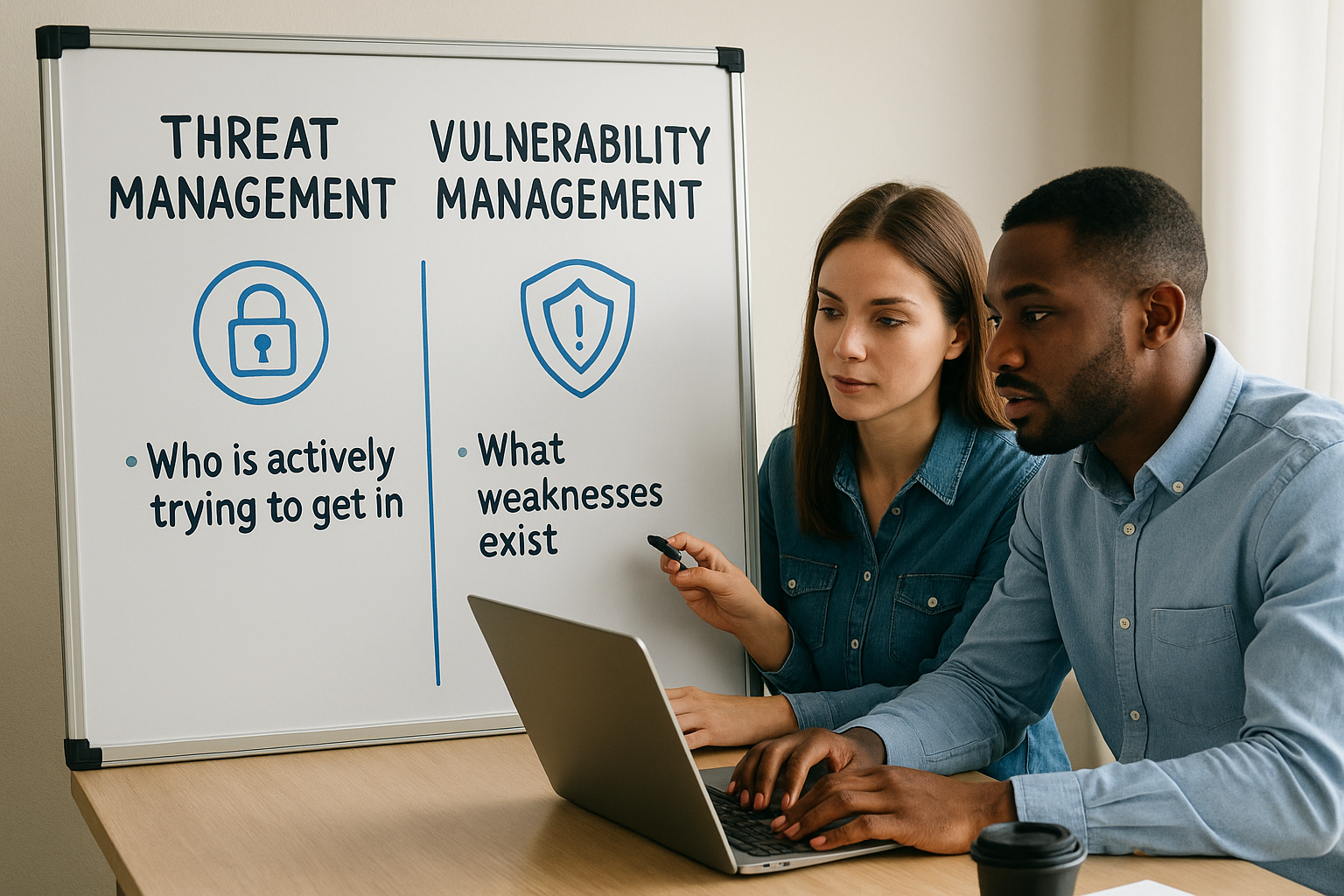Threat management vs vulnerability management: how they differ