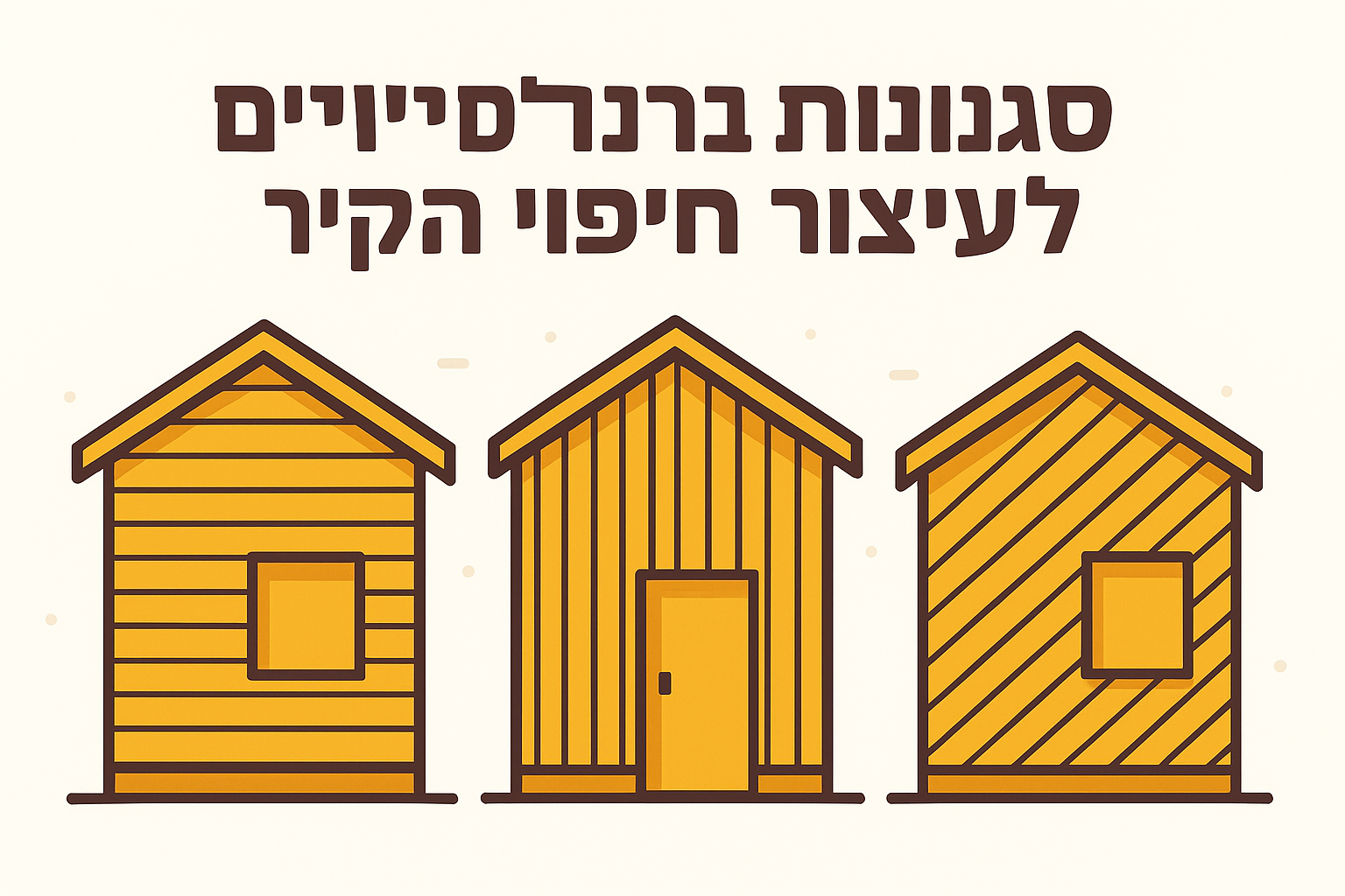 סגנונות ופרופילים לעיצוב חיפוי הקיר