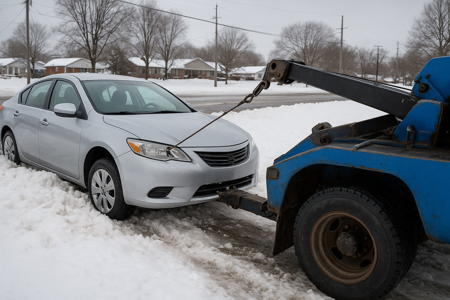 Winch Out Service near Me: Detroit's 24/7 Recovery Help Common winch out situations around metro Detroit