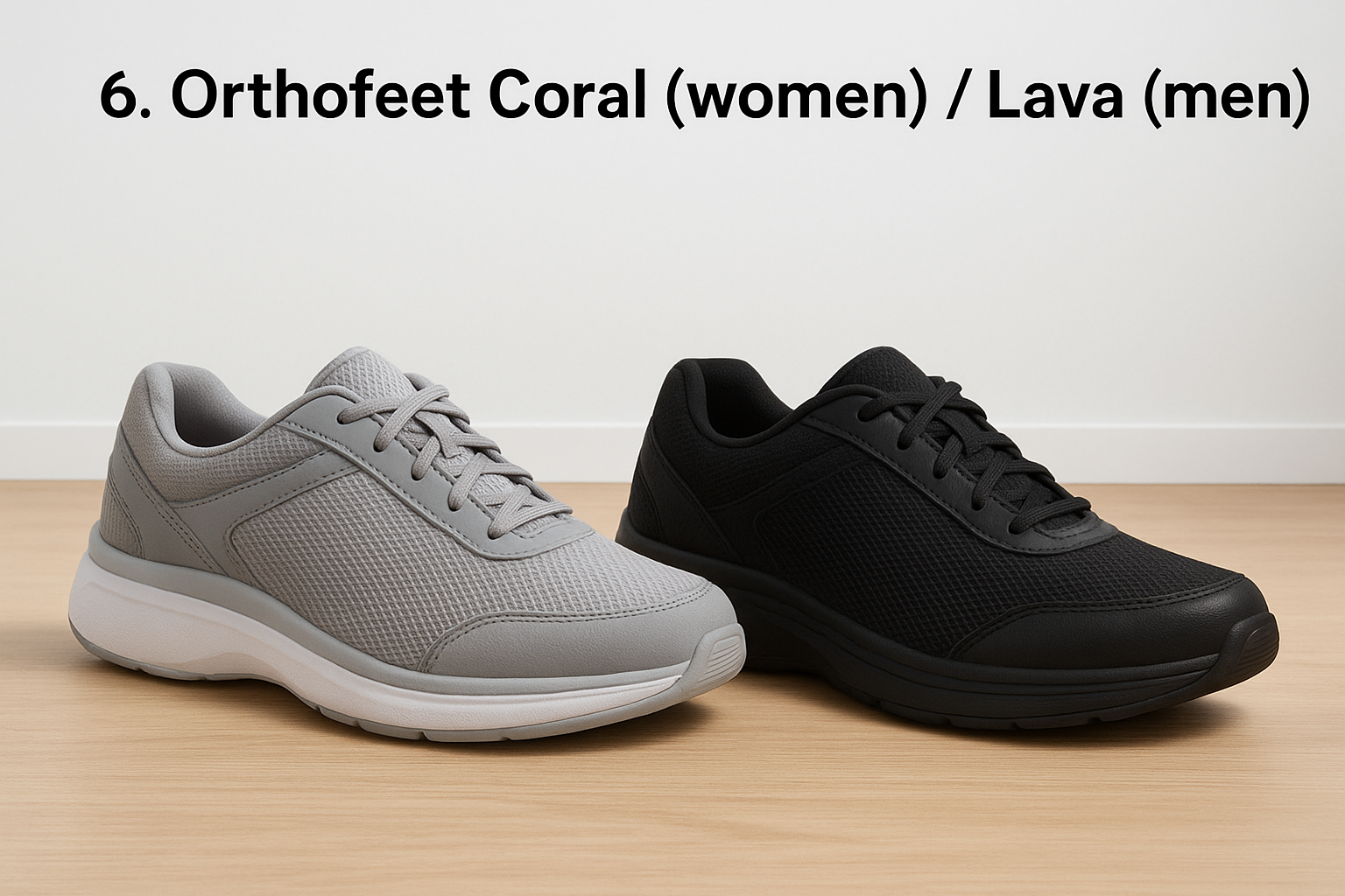 6. Orthofeet Coral (women) / Lava (men)