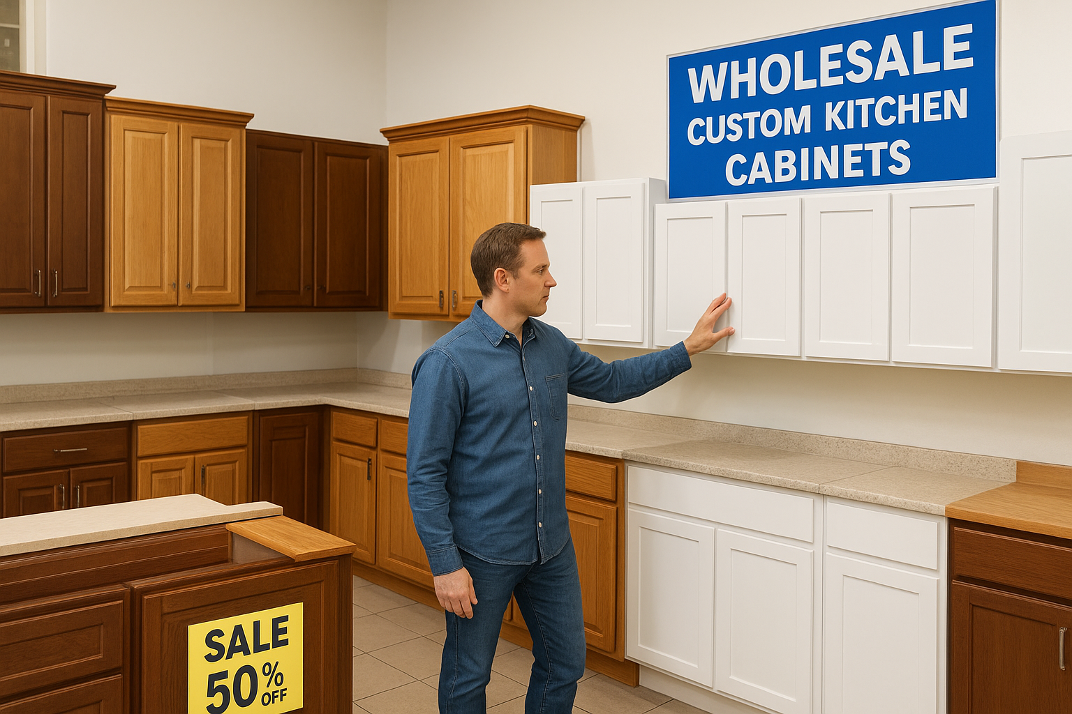 4. Wholesale cabinet showrooms and liquidators