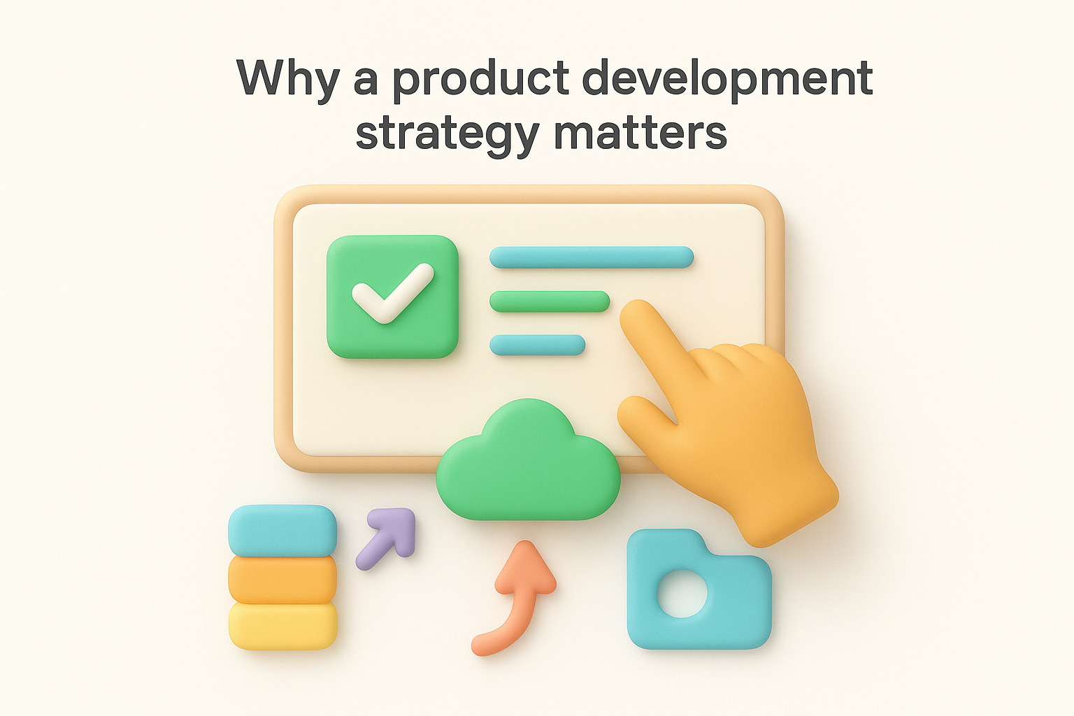 Why a product development strategy matters