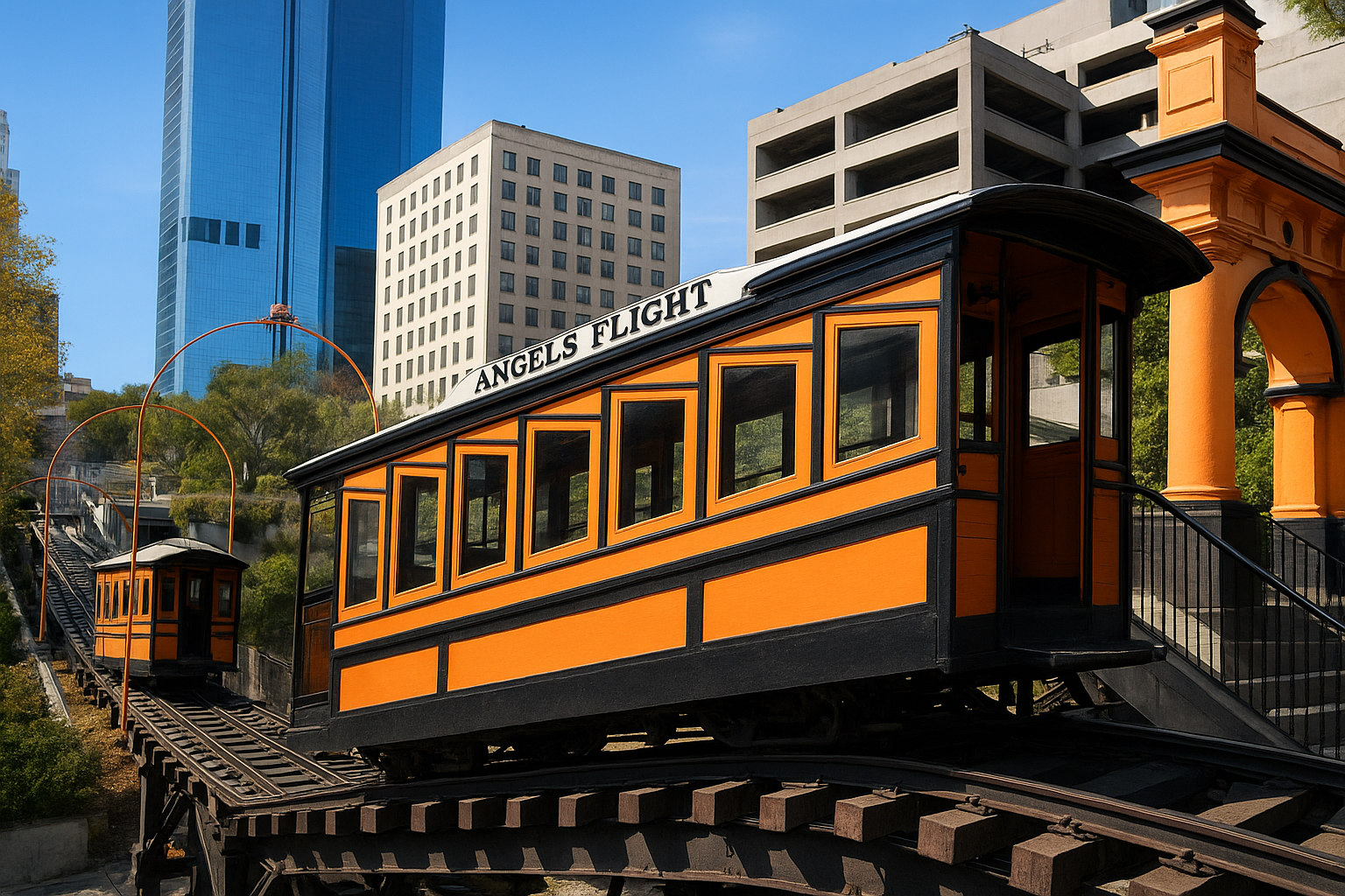 3. Ride the historic Angels Flight Railway