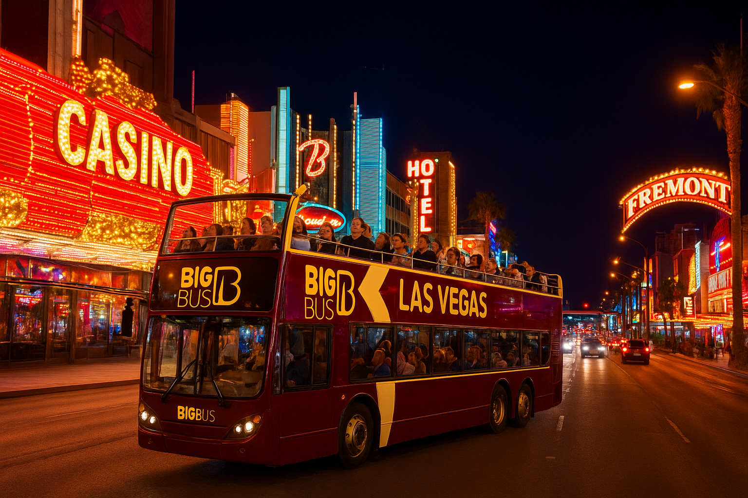 3. Big Bus Las Vegas night tour