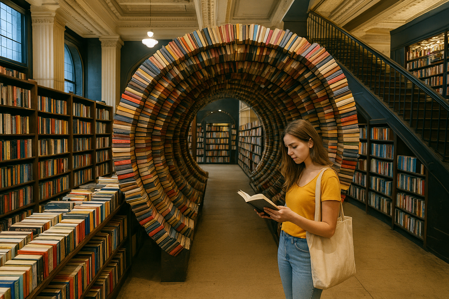 7. Get lost in The Last Bookstore