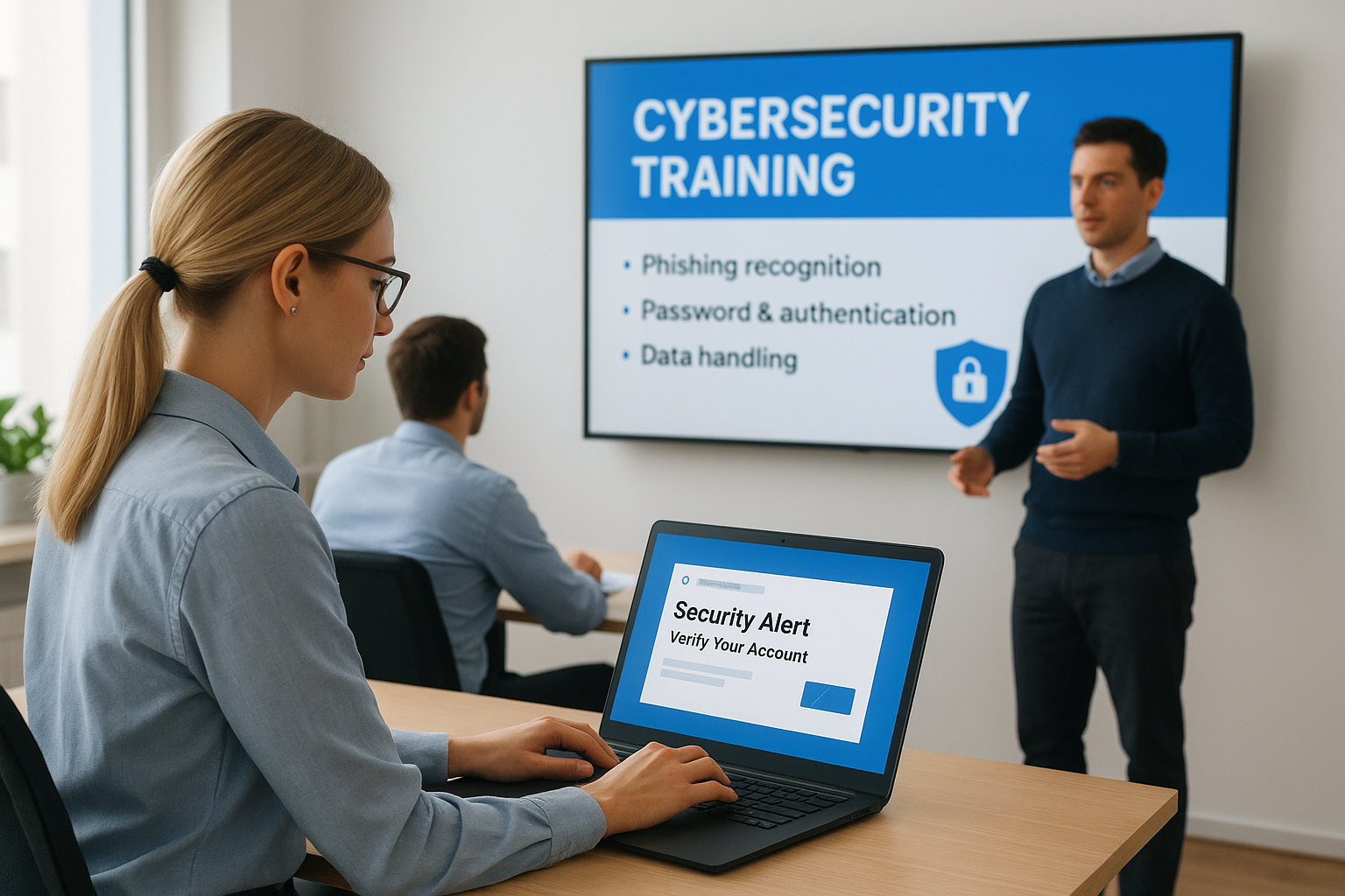 10. Cybersecurity training program to prevent breaches