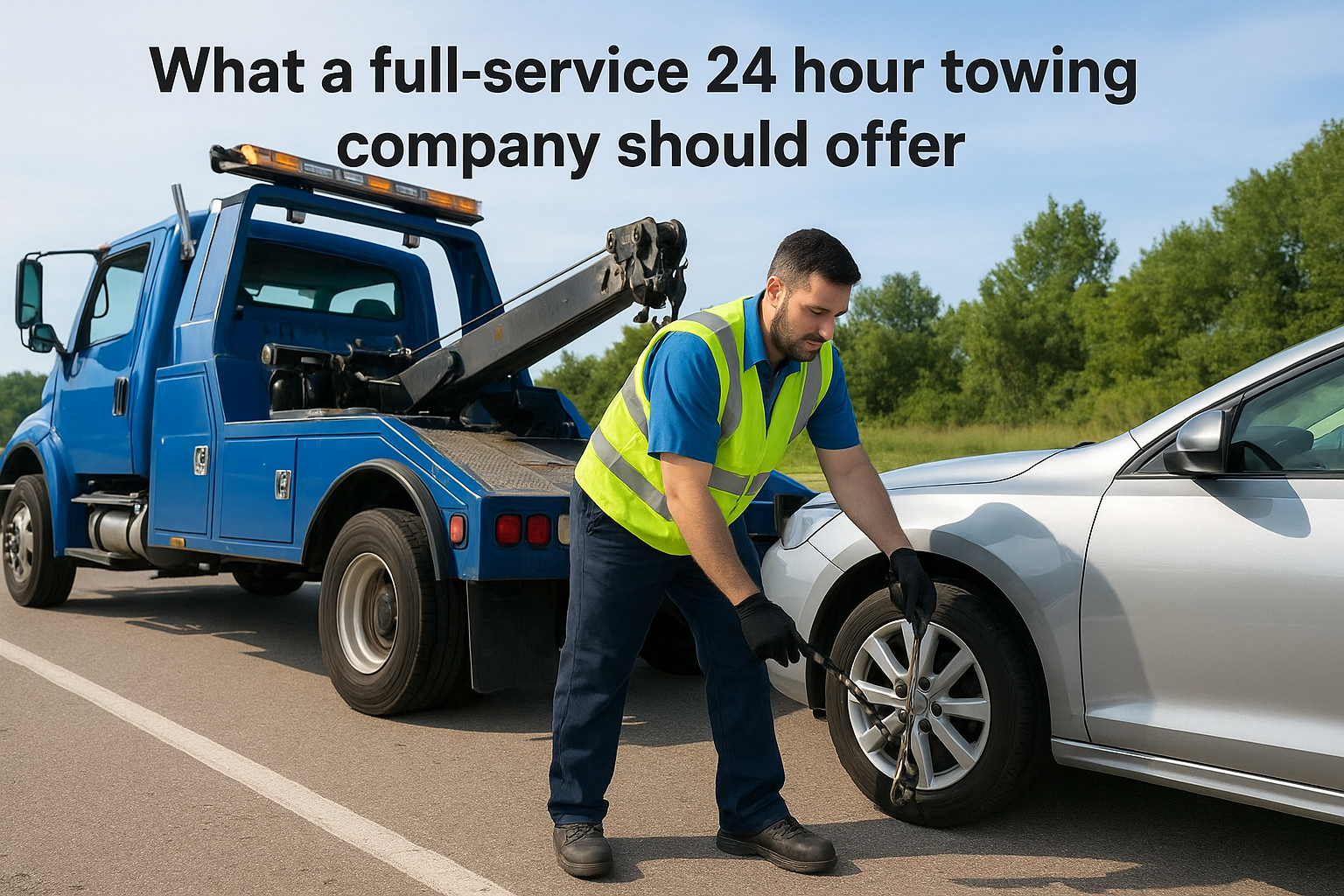 What a full-service 24 hour towing company should offer