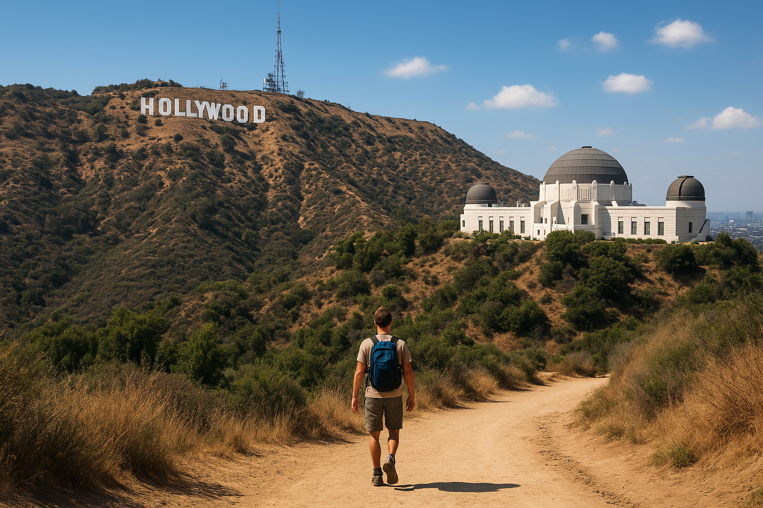 4. Hike to the Hollywood Sign and Griffith Observatory