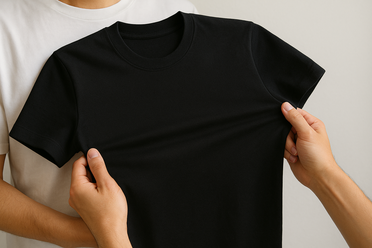 Test the fabric with your hands