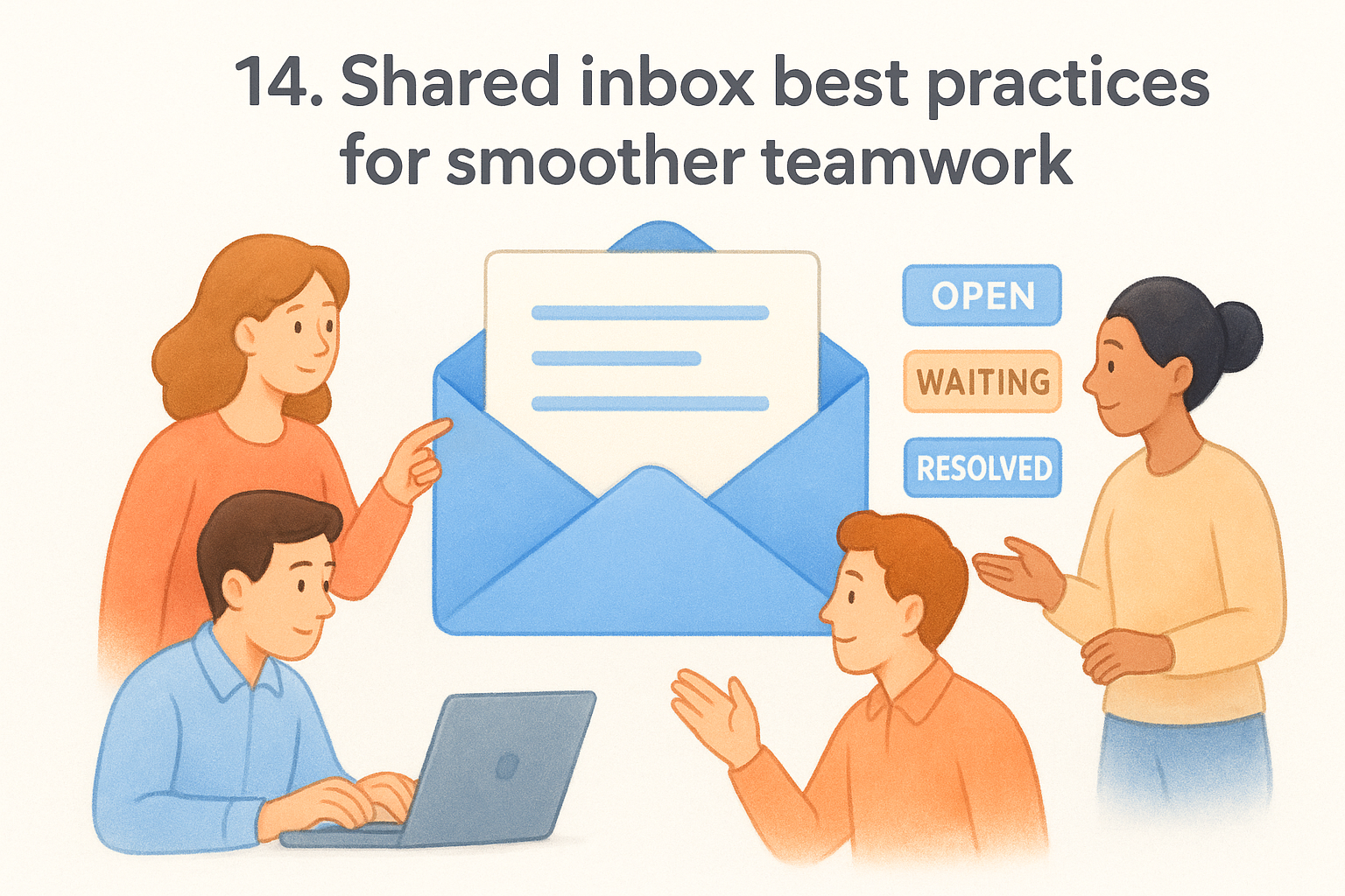 14. Shared inbox best practices for smoother teamwork