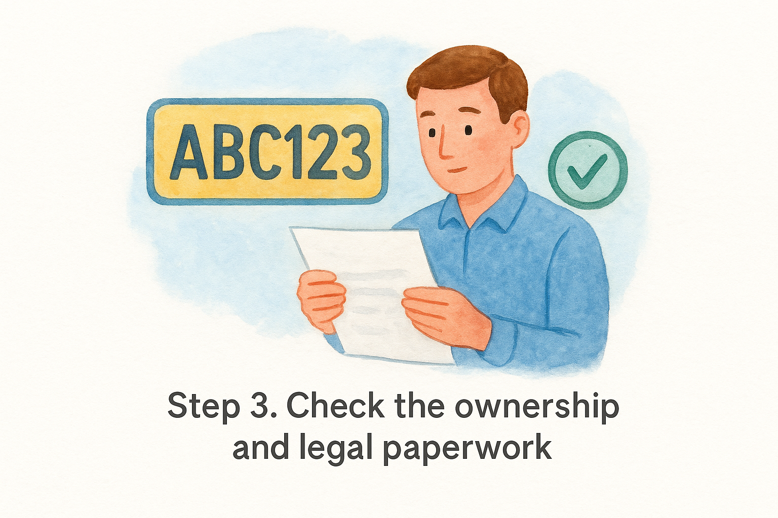 Step 3. Check the ownership and legal paperwork