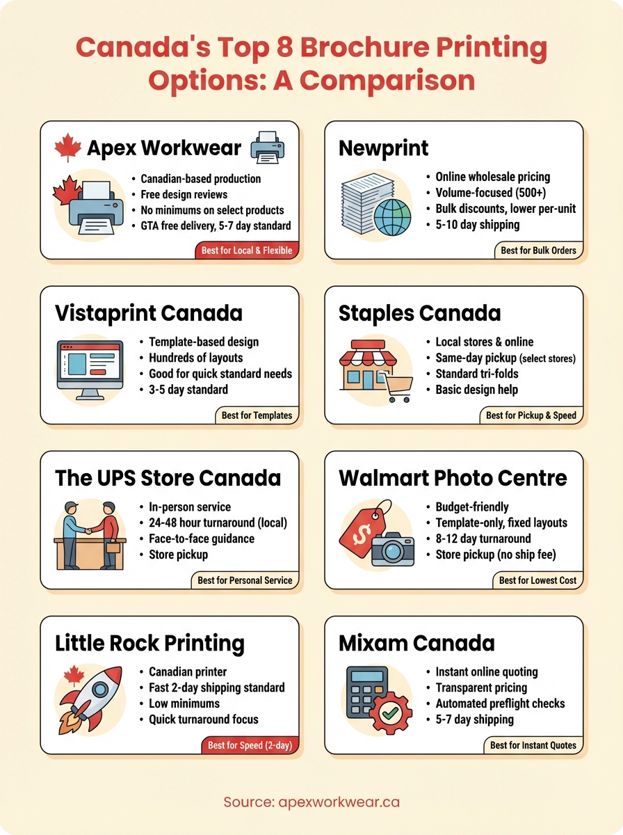 brochure printing infographic