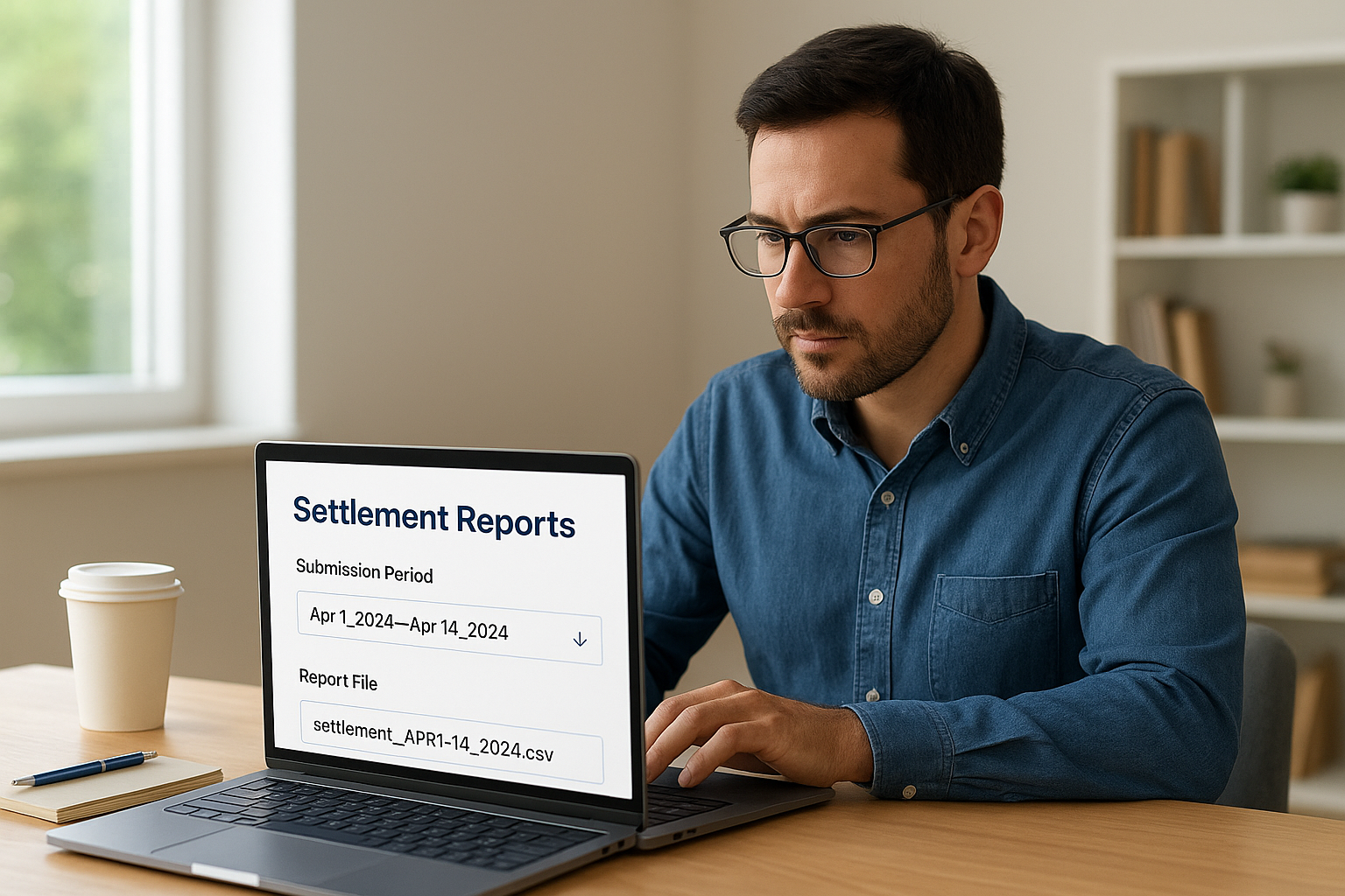 Pull settlement reports automatically