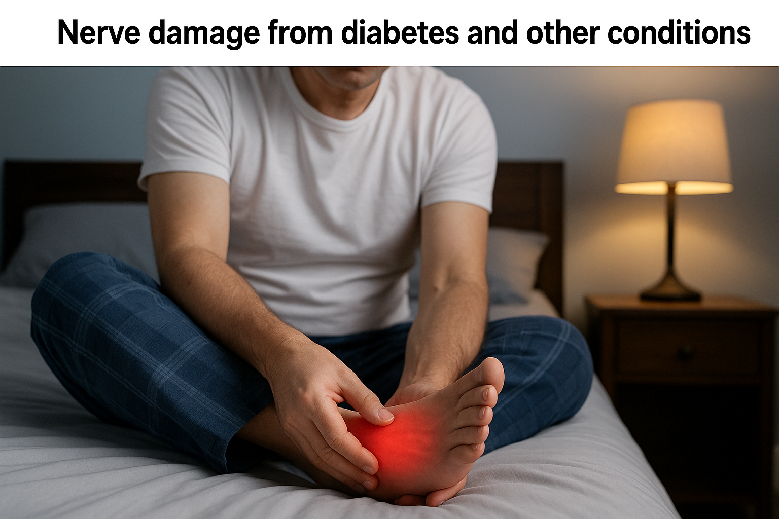Nerve damage from diabetes and other conditions