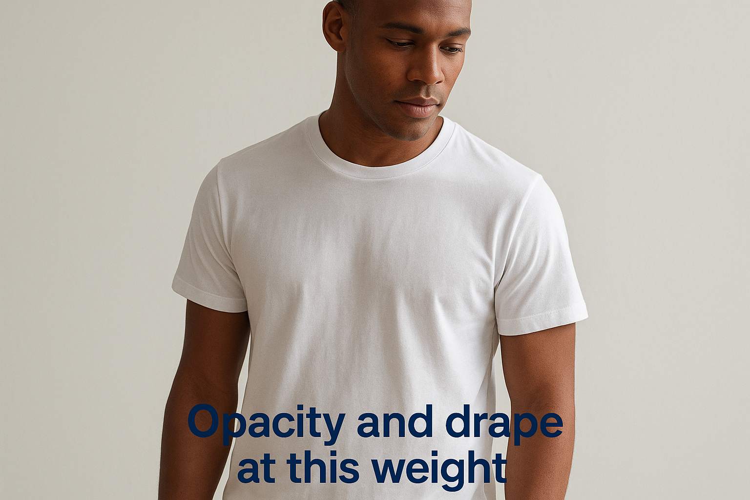 Opacity and drape at this weight